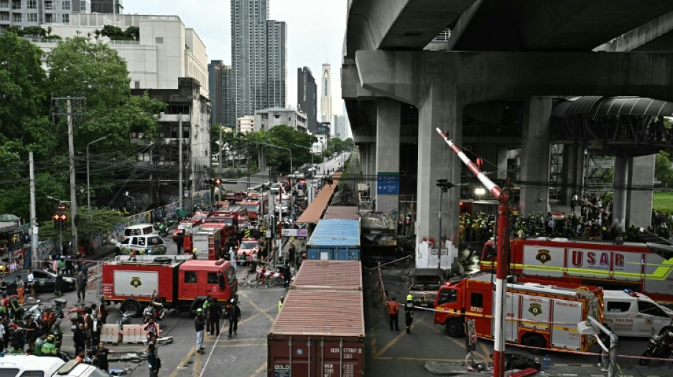 Tha&iuml;lande: au moins huit morts dans une collision entre un train et un bus &agrave; Bangkok