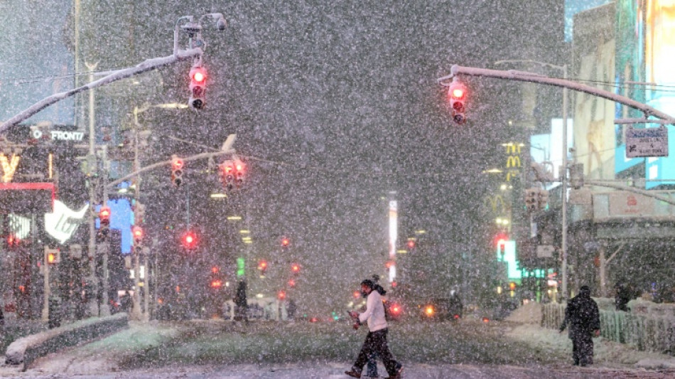 Nova nevasca afeta 40 milh&otilde;es de pessoas nos EUA