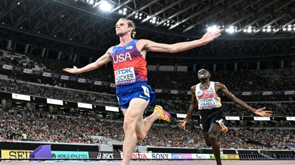 Hocker wins world 5,000m as Ingebrigtsen finishes empty-handed