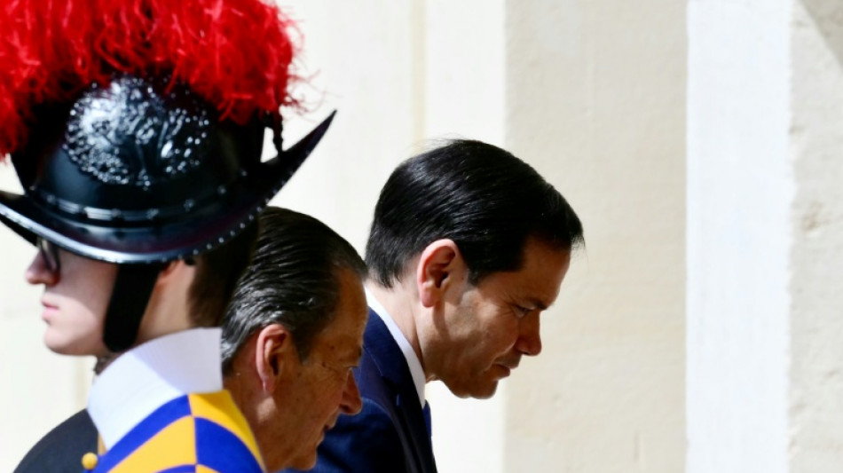 EEUU destaca v&iacute;nculos "s&oacute;lidos" con el Vaticano tras reuni&oacute;n de Rubio con el papa