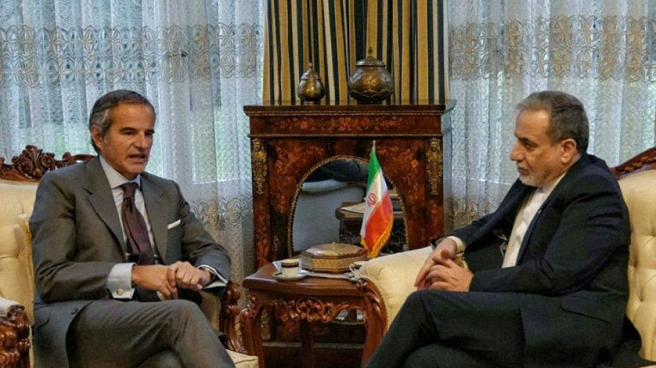 Neue Atomgespr&auml;che mit den USA: Iranischer Au&szlig;enminister trifft IAEA-Chef Grossi