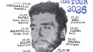 Mecna torna live con Terapia club tour 2026