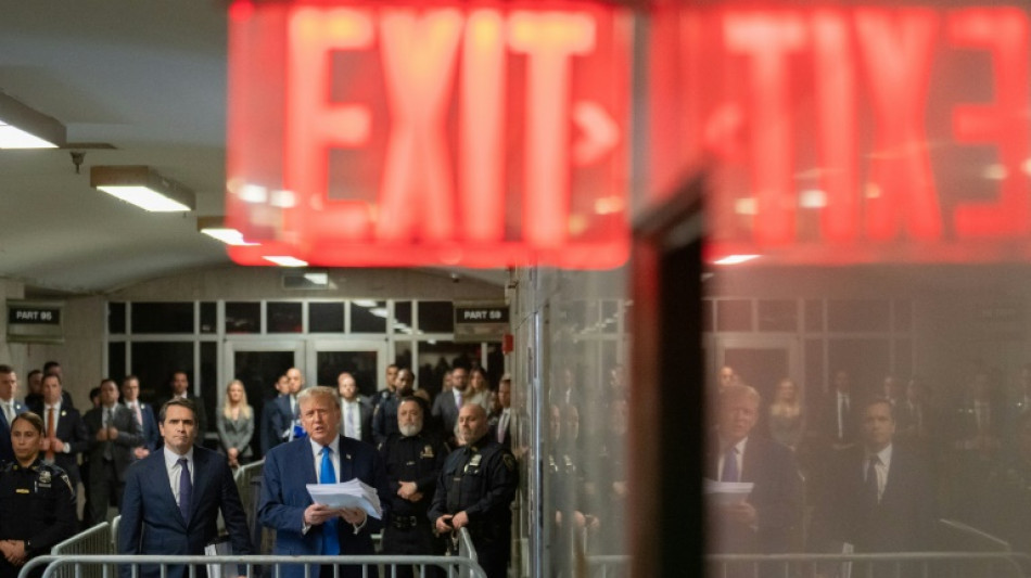 Fase final de selecci&oacute;n del jurado del juicio a Trump en Nueva York