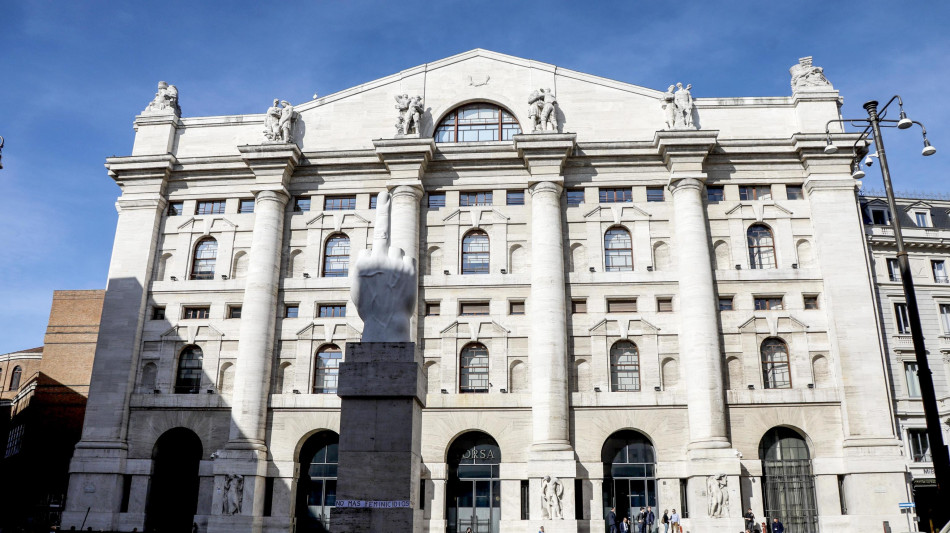 Borsa: Milano migliore in Europa (+2%) dopo dati Usa e l'avvio di Wall street