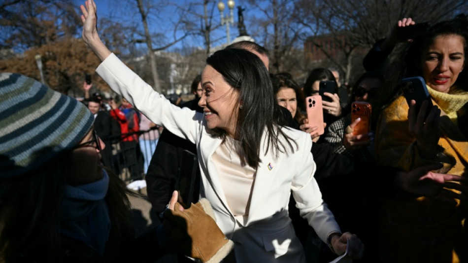 Trump salue le "geste magnifique" de Machado, qui lui a offert sa m&eacute;daille du Nobel de la paix
