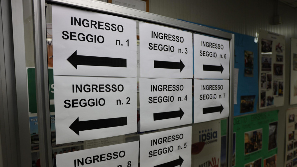 II Exit Poll Opinio per Rai: Acquaroli 49-53%; Ricci 45-49%