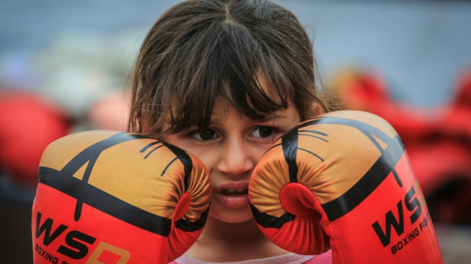 A Gaza, boxer dans le sable pour soigner le traumatisme de la guerre
