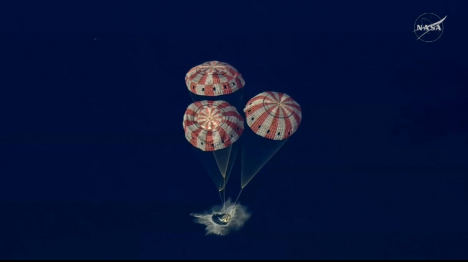 Astronauten von Artemis-2-Mission nach Mond-Umrundung zur&uuml;ck auf der Erde