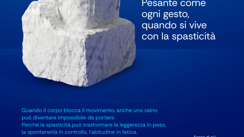Al via 'Muoviti', la campagna di sensibilizzazione sulla spasticit&agrave;