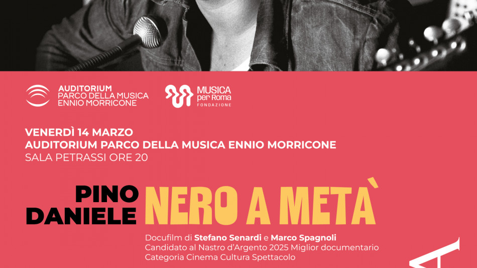 Pino Daniele - Nero a metà, l'omaggio di Musica per Roma