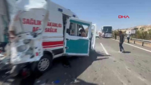 Al menos 16 muertos y 21 heridos en accidente de carretera en Turqu&iacute;a
