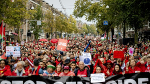 Zehntausende demonstrieren in Amsterdam für Ende des Gazakriegs