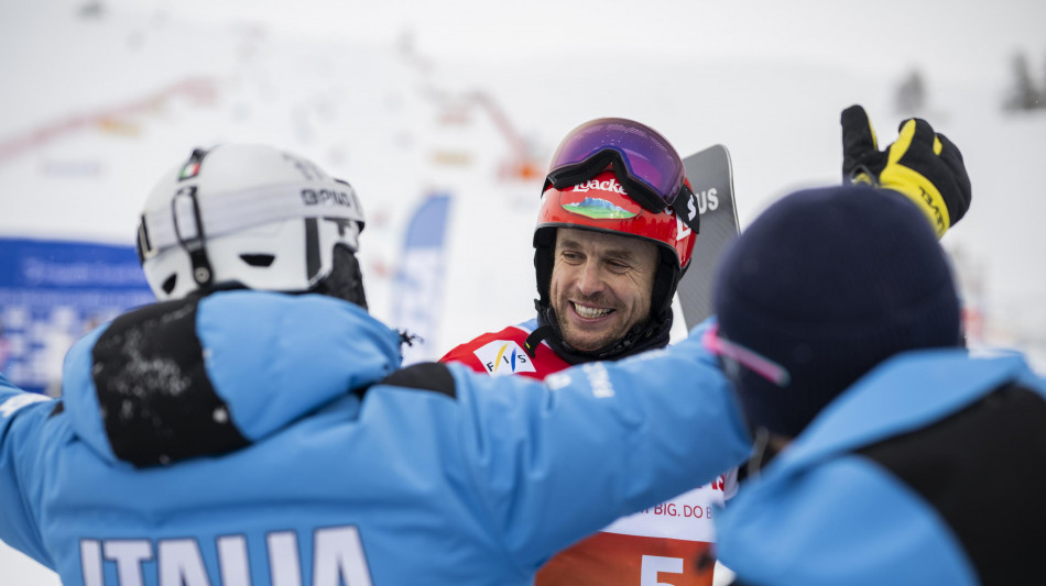 Sci: cdm di snowboard, Fischnaller e Caffont sul podio a Rogla