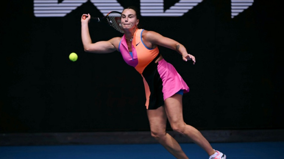 'Crazy, surreal' as Sabalenka moves ominously on in Melbourne