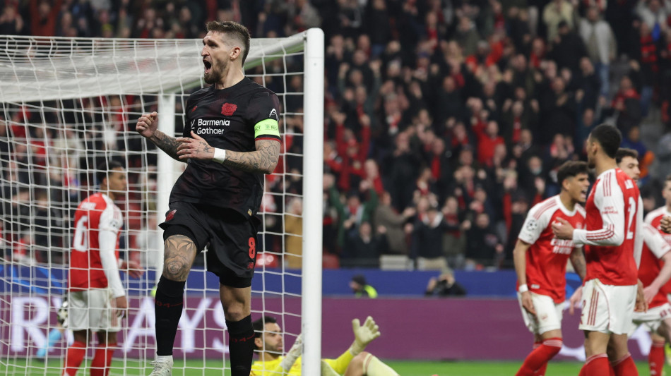 Champions: Bayer Leverkusen-Arsenal 1-1