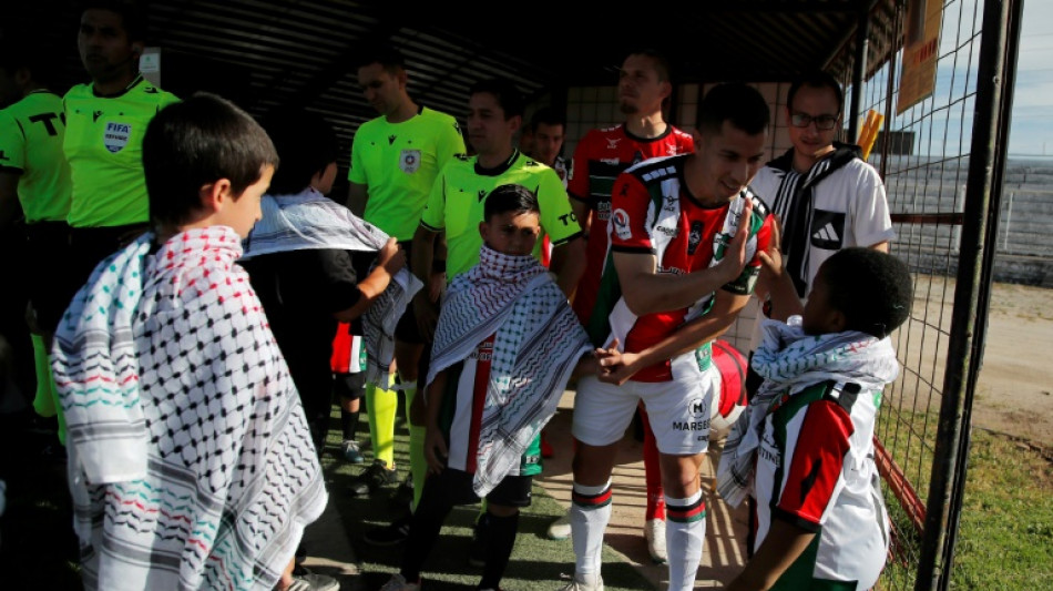 "En memoria de los que ya no están", el club de fútbol Palestino de Chile homenajea a víctimas palestinas