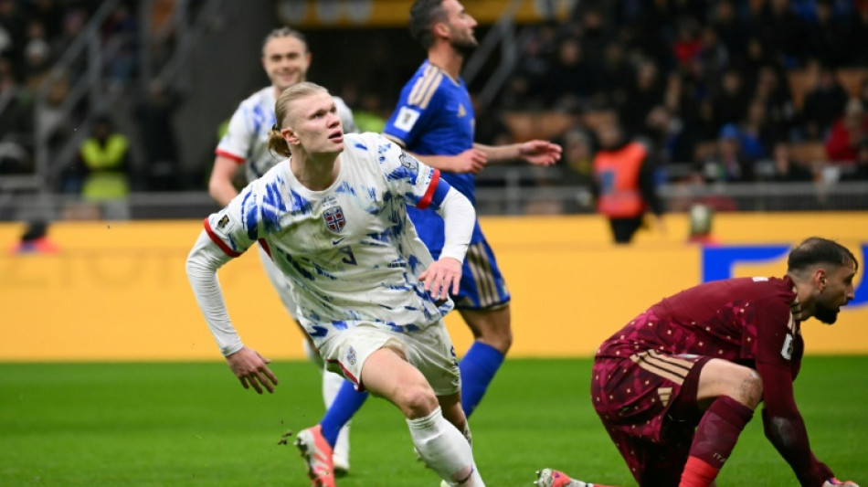 Haaland's Norway thump sorry Italy to reach first World Cup since 1998