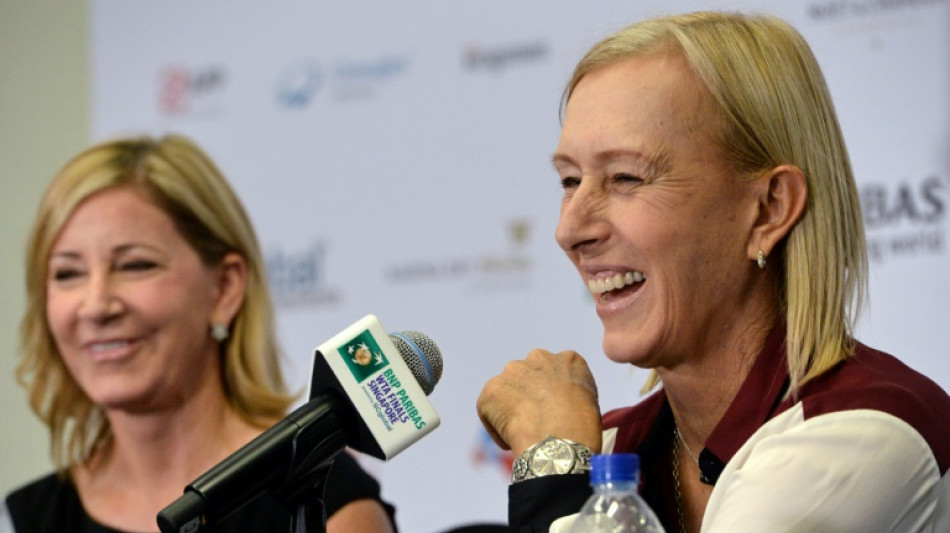 Evert y Navratilova rechazan la candidatura saud&iacute; para albergar el WTA Finals