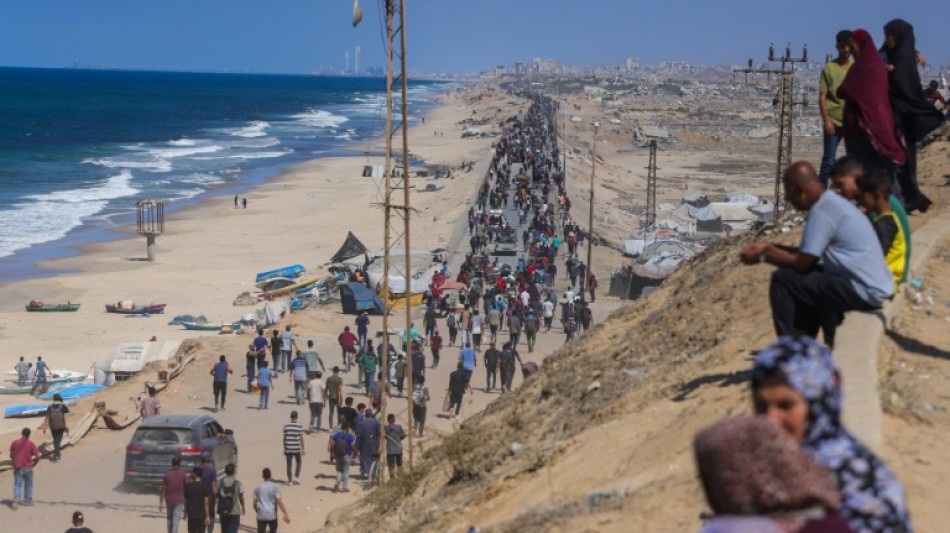 Après deux ans de guerre, les Gazaouis sur les routes pour retrouver leurs maisons

