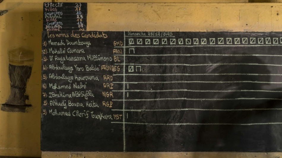 Guinea junta chief headed for victory in presidential vote