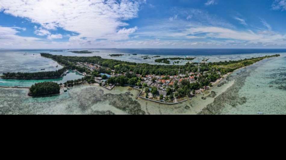 Activistas indonesios buscan justicia clim&aacute;tica frente a una cementera suiza