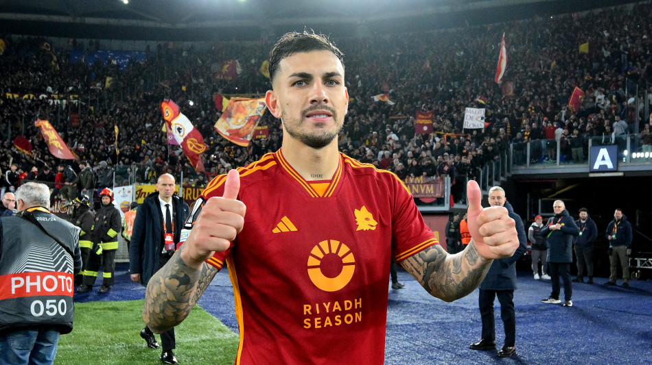 Europa League: Paredes, con De Rossi &egrave; cresciuta tutta la Roma