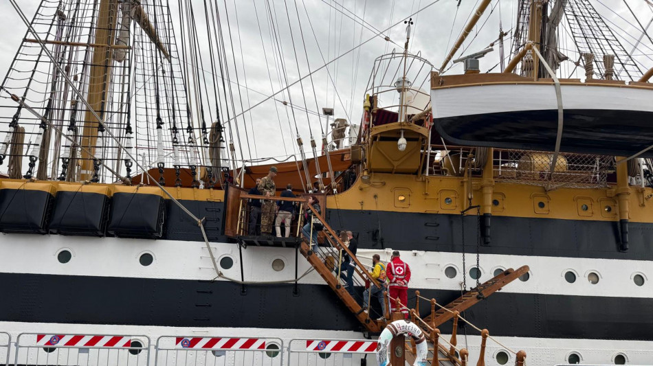 L'Amerigo Vespucci a Gaeta dal 24 al 27 maggio