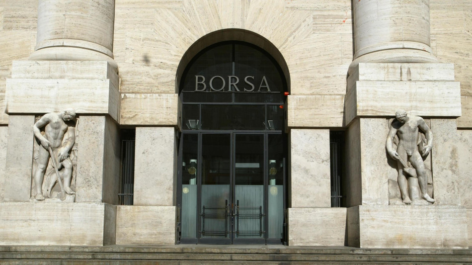 Borsa: Milano apre in calo, Ftse Mib -0,13%