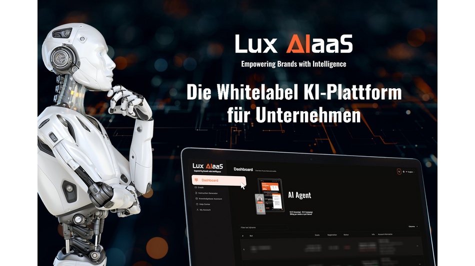LuxAIaaS - Die Whitelabel KI-Plattform für Unternehmen